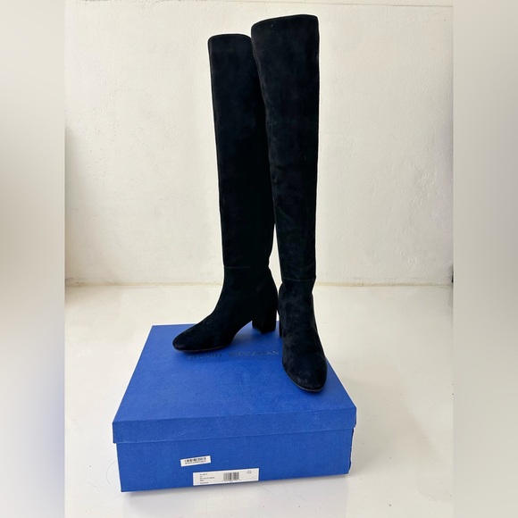 Gillian 60 stretch suede over the knee boots *NEW - Picture 2 of 6